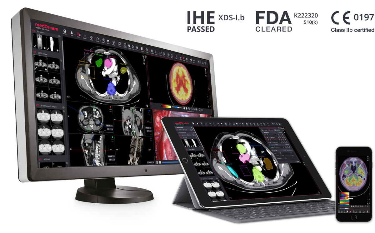 Web based DICOM viewer - MedDream